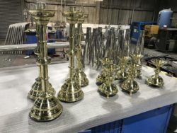 Brass Mirror polishing